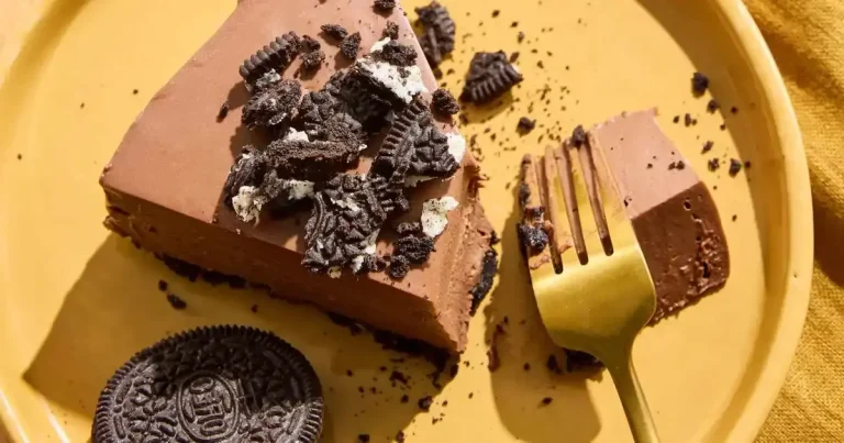 Foto da receita de Cheesecake de Chocolate Duplo Sem Forno