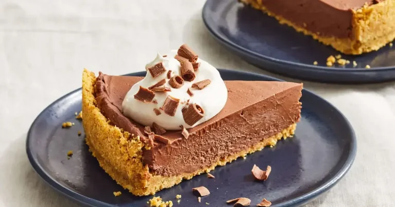 Foto da receita de Cheesecake de Chocolate Sem Forno