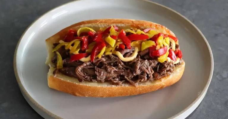 Foto da receita de Cheesesteak de Carne Assada do Mississippi