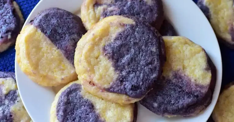 Foto da receita de Cookies de Limão com Mirtilo Gelados