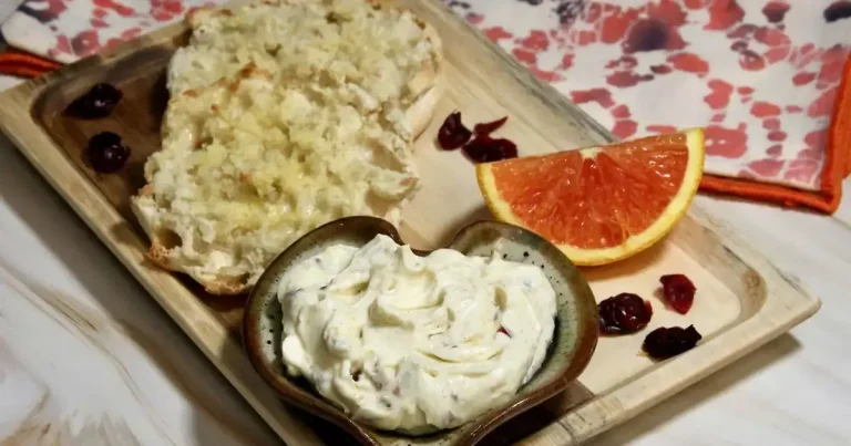 Foto da receita de Creme de Queijo com Cranberry e Laranja