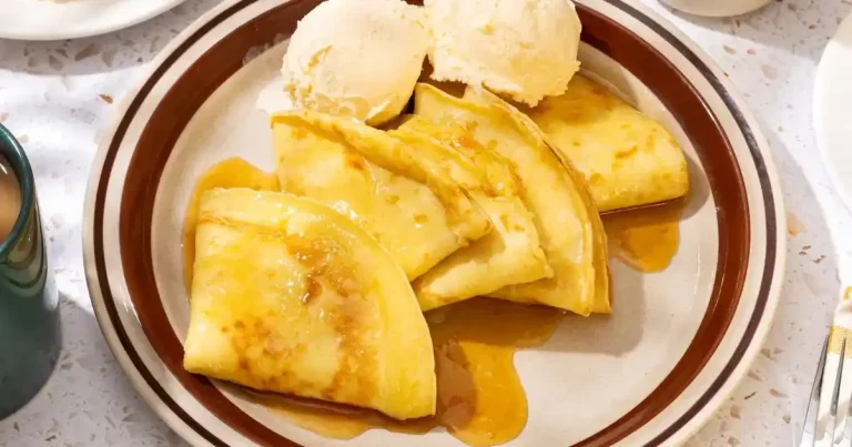 Foto da receita de Crêpes Suzette
