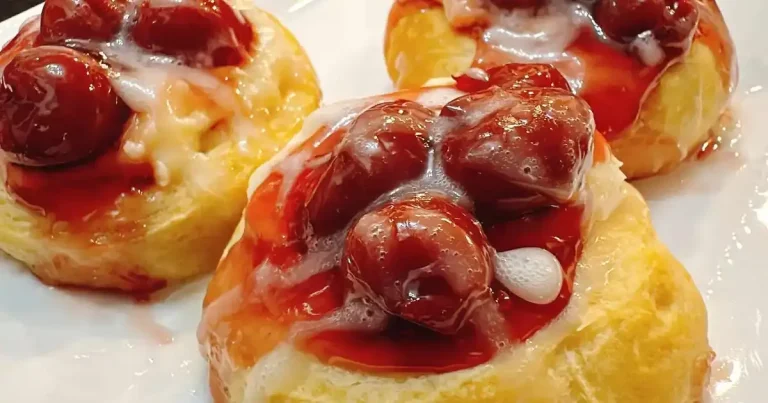 Foto da receita de Danês de Cereja Rápido