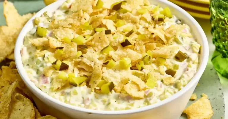 Foto da receita de Dip de Rolinho de Picles