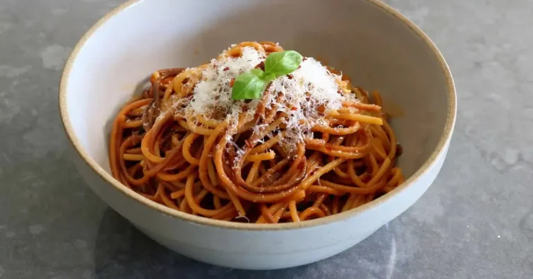 Foto da receita de Espaguete Grelhado
