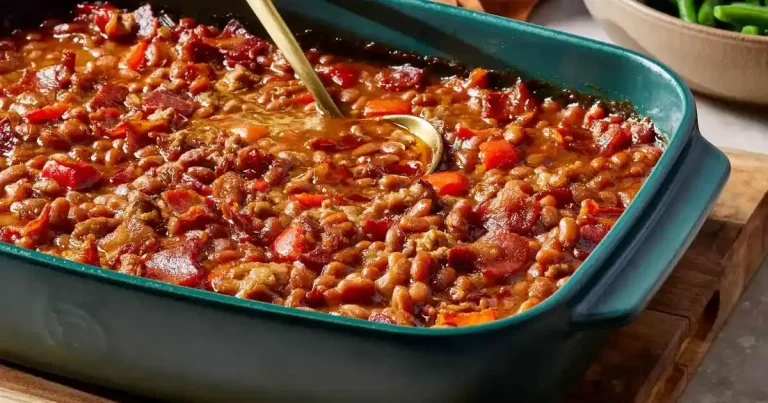 Foto da receita de Feijão Assado do Milhão de Dólares