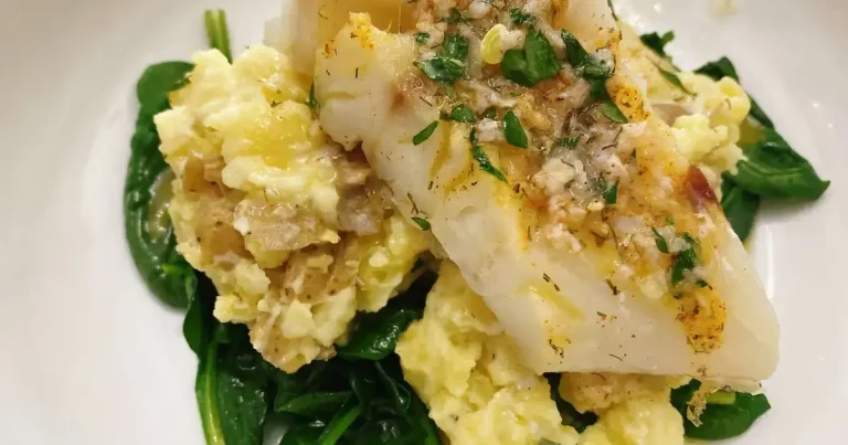 Foto da receita de Filé de Bacalhau Assado com Manteiga de Limão e Alho