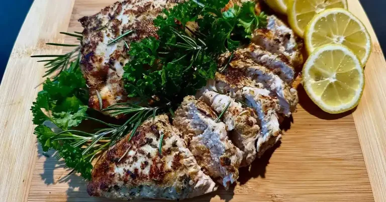 Foto da receita de Filé Mignon de Peru Marinado com Ervas