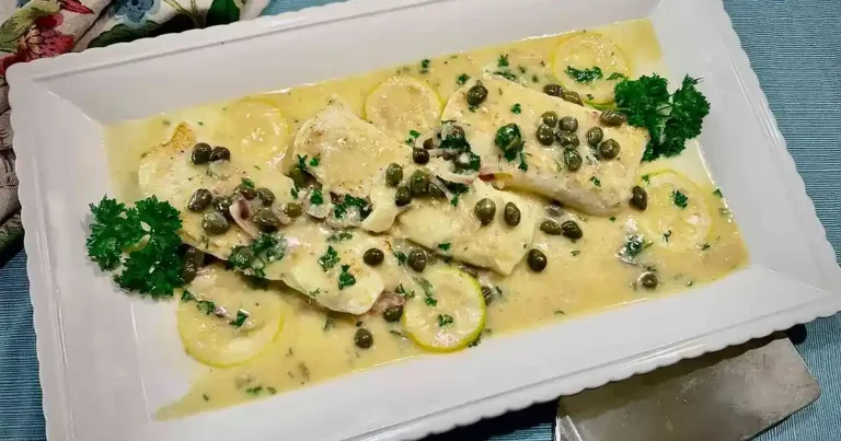 Foto da receita de Filete de Bacalhau à Piccata