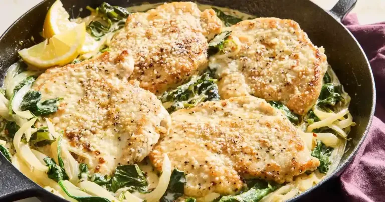 Foto da receita de Frango Assado com Espinafre e Limão