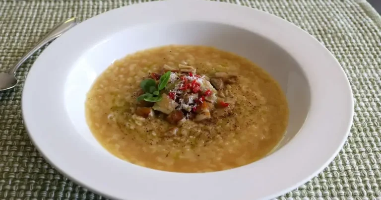 Foto da receita de Frango com Pastina