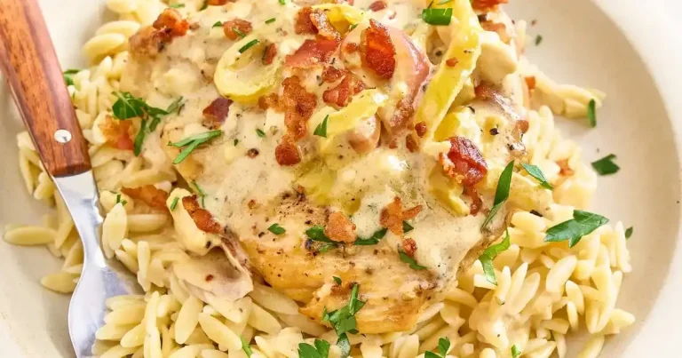 Foto da receita de Frango Cremoso com Bacon e Pimenta Banana