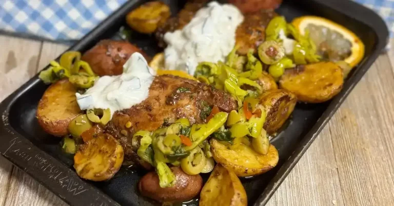 Foto da receita de Frango e Batatas ao Molho Balsâmico com Limão