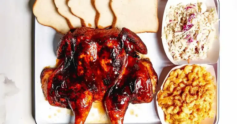 Foto da receita de Frango Spatchcock ao Molho Barbecue