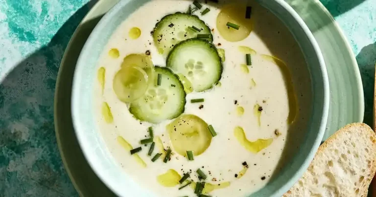 Foto da receita de Gazpacho Branco