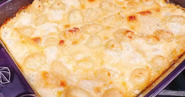 Foto da receita de Gratinado de Gnocchi Alfredo