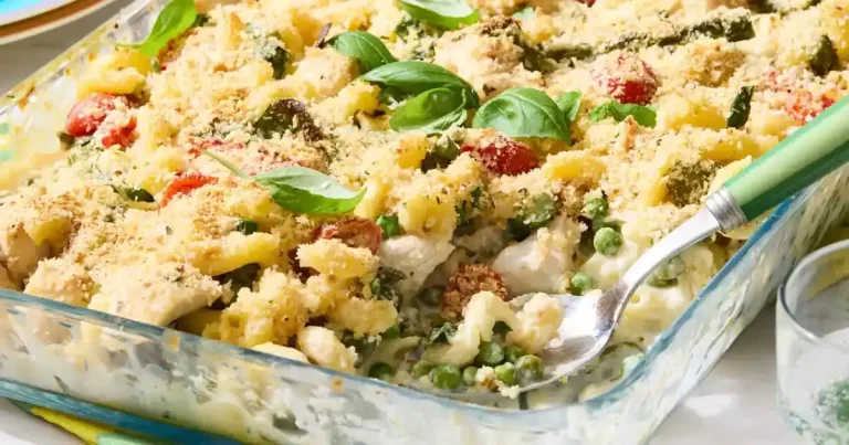 Foto da receita de Gratinado de Macarrão com Frango Primavera