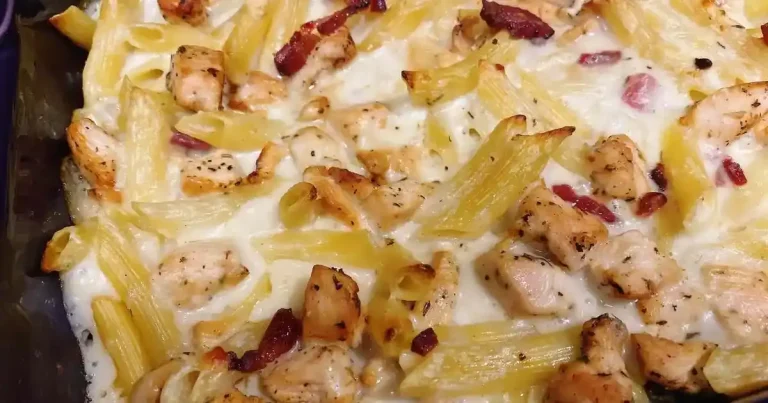 Foto da receita de Gratinado de Massa com Frango, Bacon e Queijo