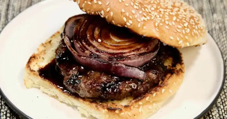 Foto da receita de Hambúrgueres Grelhados ao Teriyaki