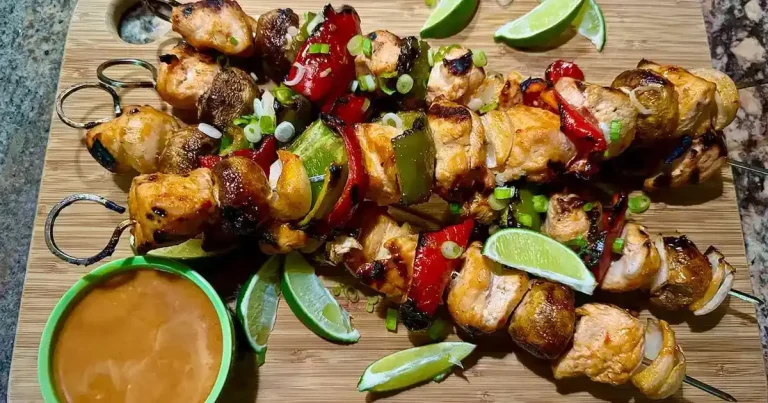 Foto da receita de Kebabs de Frango Bang Bang