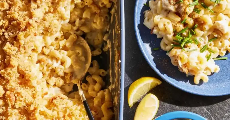 Foto da receita de Macarrão com Queijo e Frutos do Mar