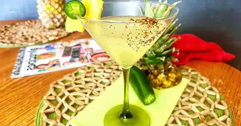 Foto da receita de Margarita de Abacaxi com Jalapeño