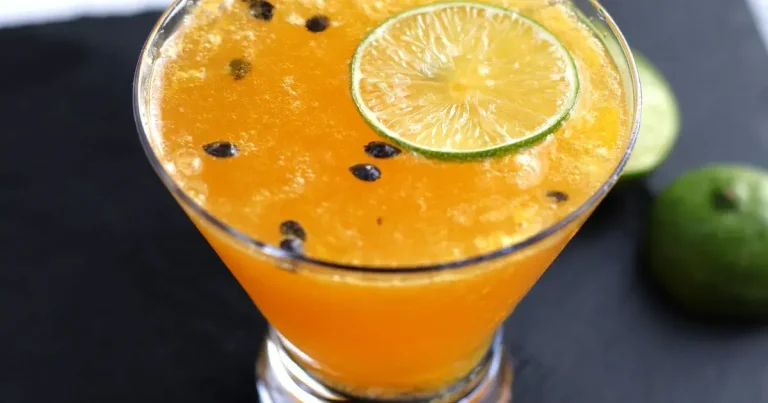 Foto da receita de Martini de Maracujá com Espuma