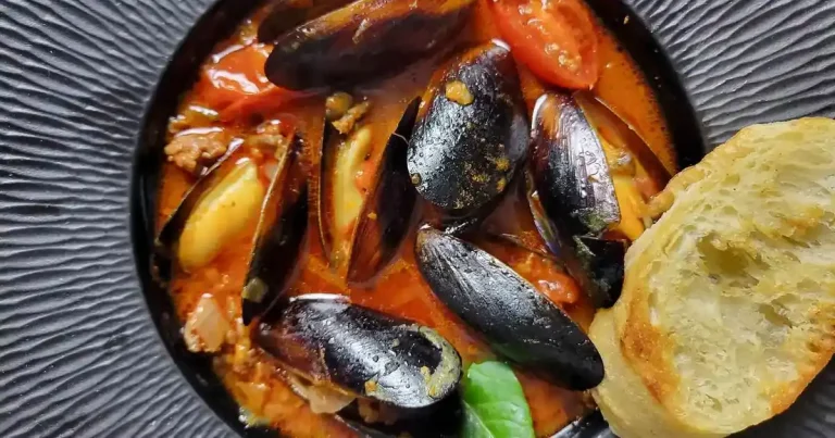 Foto da receita de Mexilhões com Chorizo