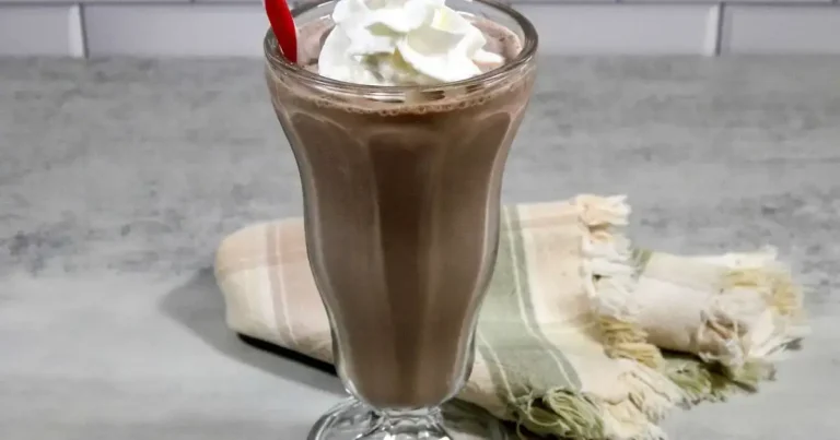Foto da receita de Milkshake de Chocolate Maltado