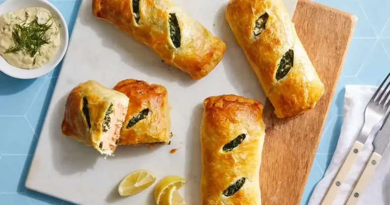 Foto da receita de Mini Wellingtons de Salmão