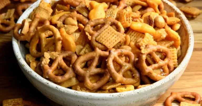 Foto da receita de Mix de Petiscos de Pretzel Buffalo