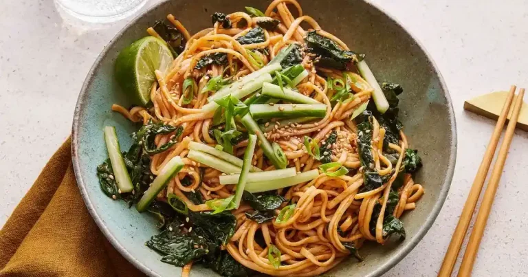 Foto da receita de Noodles com Gochujang