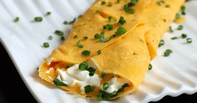 Foto da receita de Omelete de Queijo de Cabra