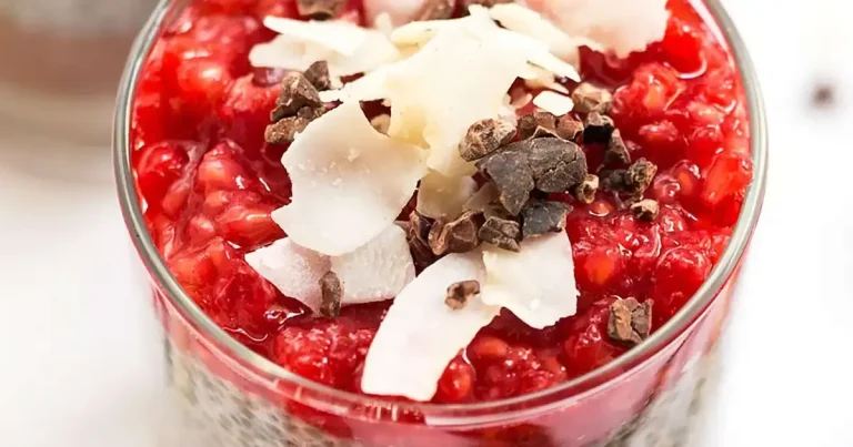 Foto da receita de Parfaits de Chocolate com Framboesa e Chia