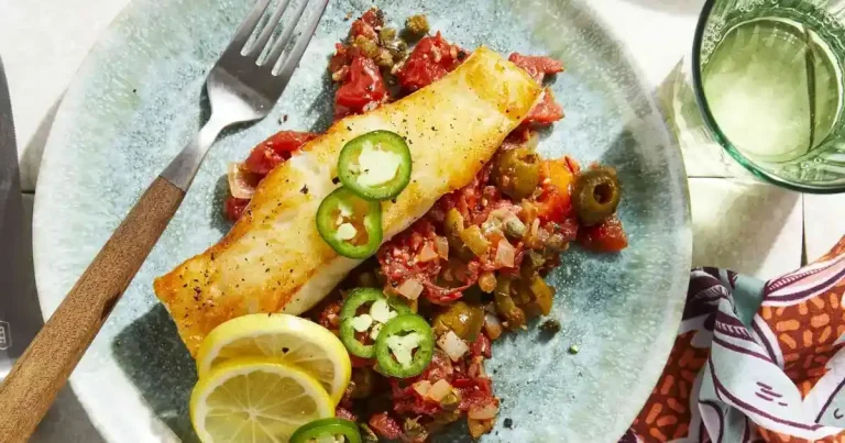 Foto da receita de Peixe Branco à Moda Veracruz