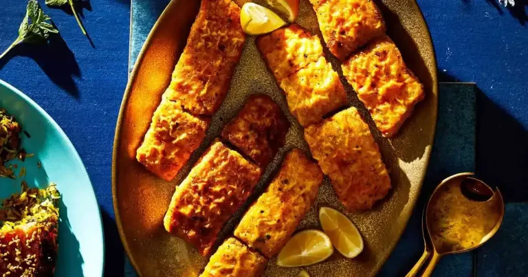 Foto da receita de Peixe Frito Persa com Açafrão e Cúrcuma