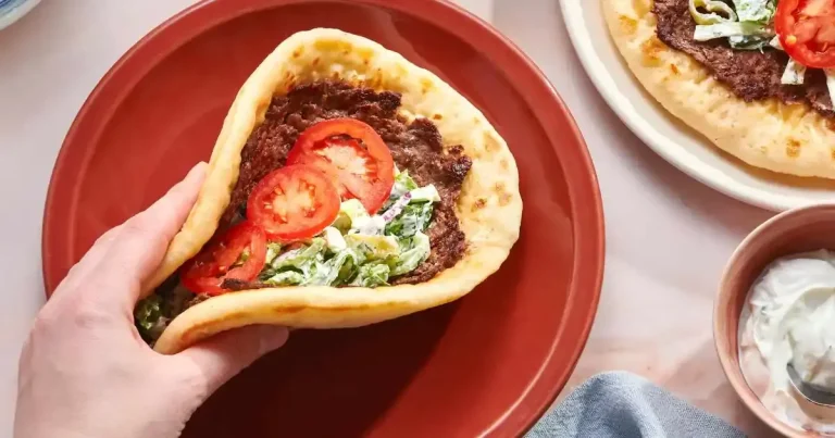 Foto da receita de Pita Grega Amassada