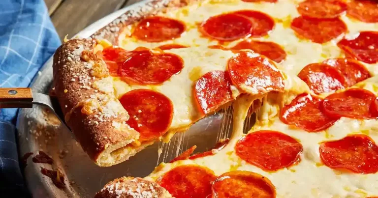 Foto da receita de Pizza com Crosta de Pretzel
