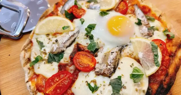 Foto da receita de Pizza de Sardinha