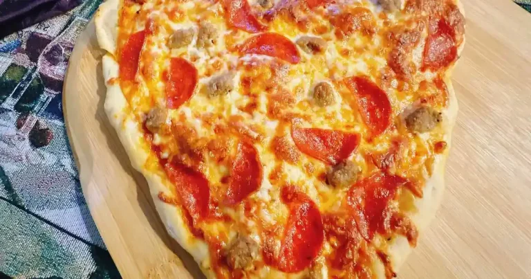 Foto da receita de Pizza em Forma de Coração