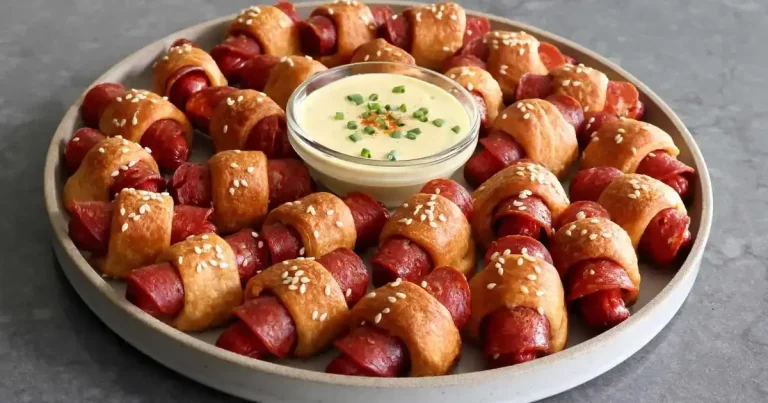 Foto da receita de Porquinhos de Pepperoni Enrolados