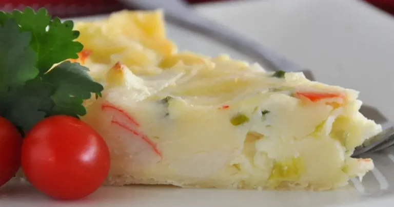 Foto da receita de Quiche de Caranguejo Fácil