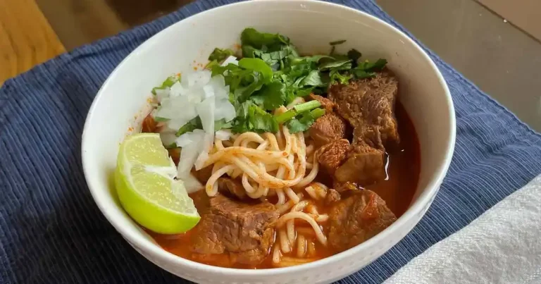 Foto da receita de Ramen de Birria de Carne Bovina