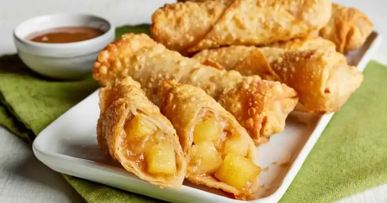Foto da receita de Rolinho de Maçã com Canela