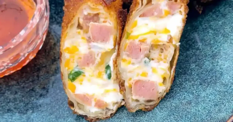 Foto da receita de Rolinho Primavera de Jalapeño Popper
