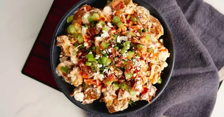 Foto da receita de Salada de Batata Buffalo Crocante