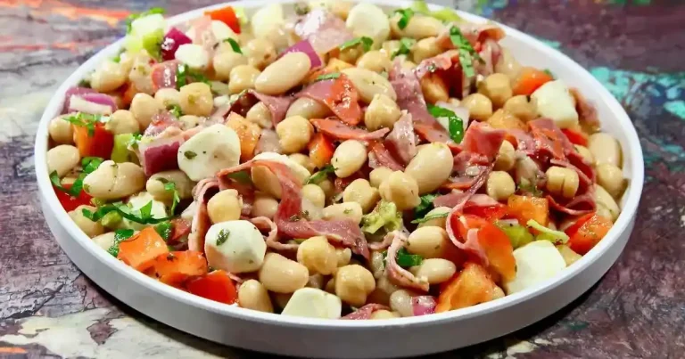 Foto da receita de Salada de Feijão Moído