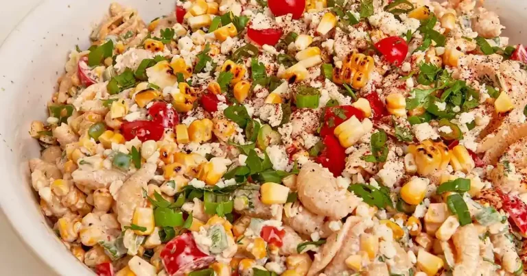 Foto da receita de Salada de Macarrão com Milho de Rua de Verão
