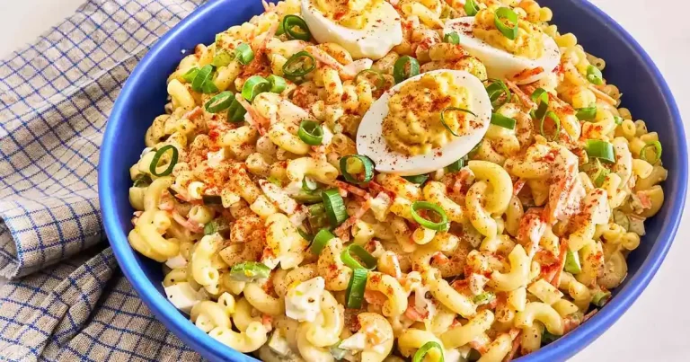 Foto da receita de Salada de Macarrão com Ovos Recheados
