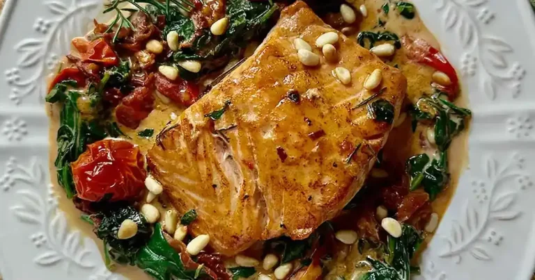 Foto da receita de Salmão à Toscana